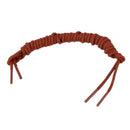 3mm Waxed Cotton Round Shoelaces Dress Party Accessory Dark Brown 100cm