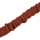3mm Waxed Cotton Round Shoelaces Dress Party Accessory Dark Brown 100cm