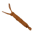 3mm Waxed Cotton Round Shoelaces Dress Party Accessory Brown 80cm