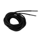 3mm Waxed Cotton Round Shoelaces Dress Party Accessory Black 80cm
