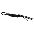 3mm Waxed Cotton Round Shoelaces Dress Party Accessory Black 80cm