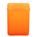 Plastic Protective Case Cover Compatible FOR USB 3.5'' SATA/IDE Hard Drive Disk Case Enclosure Orange