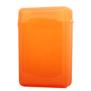 Plastic Protective Case Cover Compatible FOR USB 3.5'' SATA/IDE Hard Drive Disk Case Enclosure Orange