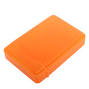 Plastic Protective Case Cover Compatible FOR USB 3.5'' SATA/IDE Hard Drive Disk Case Enclosure Orange