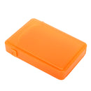 Plastic Protective Case Cover Compatible FOR USB 3.5'' SATA/IDE Hard Drive Disk Case Enclosure Orange