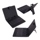 Protective USB Interface Keyboard Leather Case Cover Compatible FOR Tablet PC 7" MID Blue