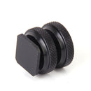 1/4'' Tripod Screw to Flash Shoe Mount /Adapter with 2 Adjustable Screws