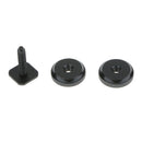1/4'' Tripod Screw to Flash Shoe Mount /Adapter with 2 Adjustable Screws