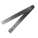 200mm 360 Digital Protractor Inclinometer Goniometer Level Measuring Tool Electronic Angle Gauge Stainless Steel Multifunction Angle Ruler