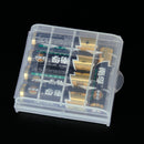 Protective Battery Case Cover Holder Storage Compatible FOR 4x AA / 5x AAA Batteries