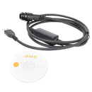 Set Of USB Programming Cable Cord With CD Driver Compatible FOR Motorola XTL5000 XTL2500 XTL1500 PM1500 XPR4500 4550 4580 4300 4650