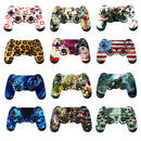 Set of Removable Protective Skin Sticker Decal COMPATIBLE FOR Sony PlayStation 4 PS4 Remote Controller - Grand Theft Auto
