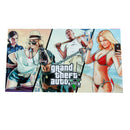 Set of Removable Protective Skin Sticker Decal COMPATIBLE FOR Sony PlayStation 4 PS4 Remote Controller - Grand Theft Auto