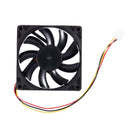 12V 3 Pin CPU Fan Heatsink Cooler Heatsink Fan For PC 80x80x15mm