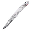 LAOTIE 140mm Folding Knife Outdoor Camping Hiking Portable EDC Tactical Survival Tool