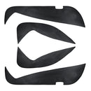 Car Door Anti Kick Pad Protection mat Carbon Fiber Stickers for Benz GLA CLA GLC C class W2
