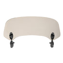 Universal Adjustable Clip On Brown Windshield Extension Spoiler Wind Big Windscreen Deflector For Motorcycle Scooter