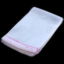 200 Clear Self Adhesive Seal Plastic Bags 14x8cm F2N6