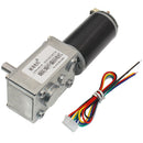 Chihai CHW-GW4058-3162 DC 24V Gear Motor 28/74/222rpm Worm Reduction Gear Encoder Motor
