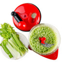 KCASA KC-FPM20 Multifunction Vegetable Chopper Food Processor Kitchen Manual Fruit Chopper Cutter Mi