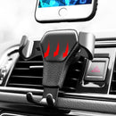 Universal Gravity Black Car Air Outlet Bracket Phone Holder