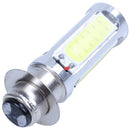 H6M PX15d COB 51 LED White Turn Signal Indicator Light Lamp Bulb 25W DC 12V W2L7