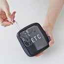 Honana HN-CB04 3PCS Travel Storage Bag Cosmetic Bags Digital Gadget USB Cable Organizer