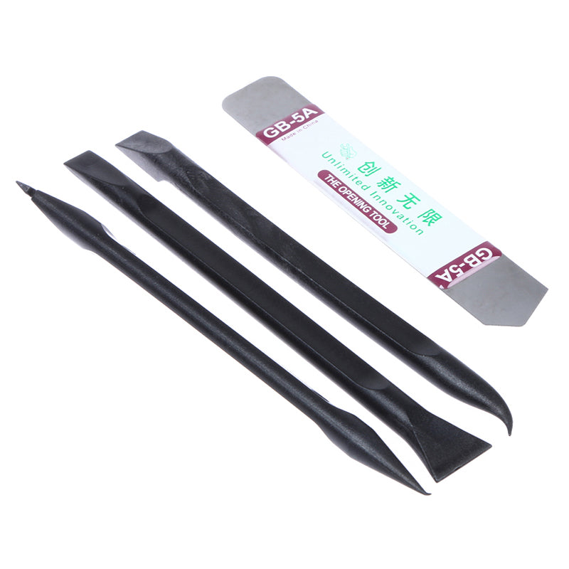4Pcs Mobile Phone Repair Tools Kit Disassemble Crowbar and Metal Steel Pry  Y6G1