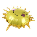 Smile Sun balloons foil Balloons for Happy Birthday Decorations wedding (ye