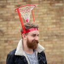Head Basketball Hoop Game Circle Shot Plastic Basket Parent - Child Interactive Toys Hat