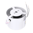 VADIV 4 Inch 100mm High-speed Mute Inline Metal Duct Fan Hydroponic Extractor Ventilation Booster Air Exhaust Blower