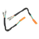 Pair Turn Signal Wiring Adapter Plugs For Kawasaki Ninja ZZR Z1000 Z750 KL650E