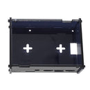 Black DIY Acrylic Case Box Shell with Screw and Silver Big Copper Aluminum Heatsink for 3.5 Inch TFT Screen Raspberry Pi 4B