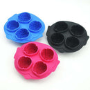 Honana Silicone Brain Shape Ice Freeze Cube Tray Maker Mould 4 Forms Bar Party Drink Ice Mold