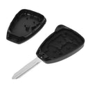 4 Button Replacement Remote Key Fob Case Shell Keychain For Chrysler Jeep D