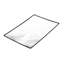 Reading support sheet Magnifier Magnifying glass 3-zoom Black