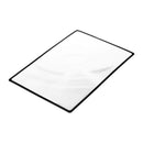 Reading support sheet Magnifier Magnifying glass 3-zoom Black