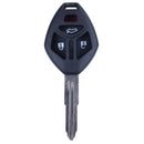4 Buttons Remote Key Shell Case FOB + Keychain For Mitsubishi Endeavor Outl