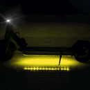 BIKIGHT Electric Scooter Transparent Chassis LED Night Colorful String Light Smart bluetooth Stepless Dimming For Xiaomi Electric Scooter