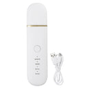 USB Ultrasonic Ion Skin Scrubber Micro-electric Current Deep Face Cleaner Portable Blackhead Remover