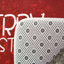 3D Christmas Santa Claus Anti-slip Kitchen Room Floor Mat Flannel Carpet Rug
