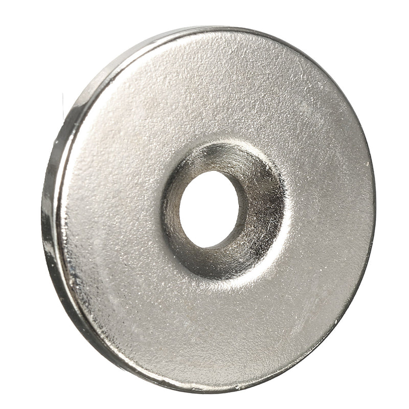 5pcs N35 25x3mm Countersunk Ring Magnets 5mm Hole Rare Earth Neodymium Magnet