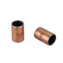 4 x brass tone self-lubricating plain bearing sleeve 15 * 10 * 8mm metal V5J7