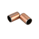 4 x brass tone self-lubricating plain bearing sleeve 15 * 10 * 8mm metal V5J7
