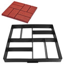DIY Road Driveway Paving Brick Patio Concrete Slabs Path Garden Walk Maker Cement Brick Mold