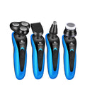 Multi Function Electric Shaver 4D Three Head Floating Water Wash Shaver Charging Men's Shaver Razor