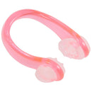 3Pcs Silicone Outdoors Swim Training Learning Swimming Nose Clip pink F2C2