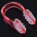 3Pcs Silicone Outdoors Swim Training Learning Swimming Nose Clip pink F2C2