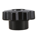 Screw of the female thread of diameter 6 mm type of fastening black star kn