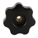 Screw of the female thread of diameter 6 mm type of fastening black star kn